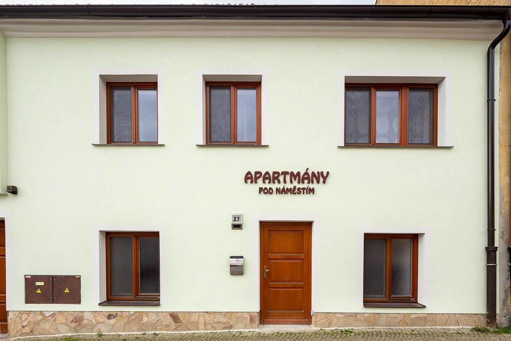 Apartmany Pod Namestim Telč Exterior foto